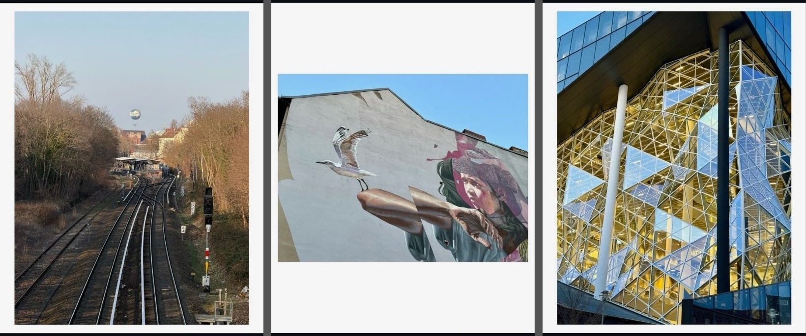 Instagram carousel photos prepared to the same 4 by 5 size with Simple Border on iPhone